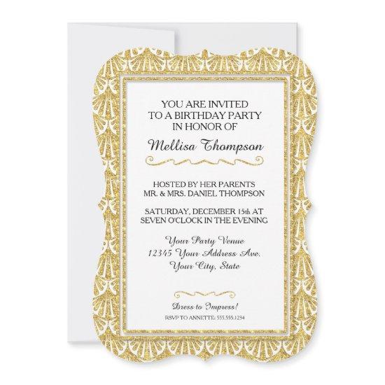 15TH Birthday Party Glam Great Gatsby Style