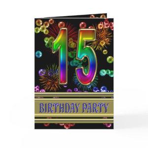 15th Birthday party