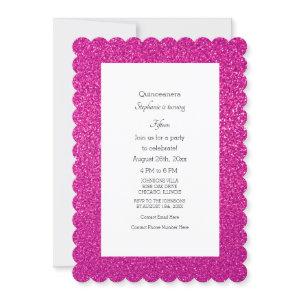 15th Birthday Quinceanera Pink Black Custom 2024