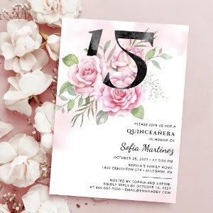 15th Birthday Quinceanera Rustic Floral
