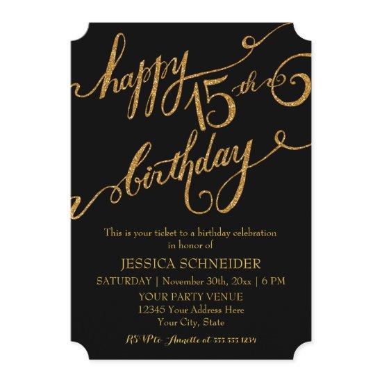 15th, Fifteenth Birthday Party Celebration