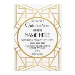 1920's Art Deco Birthday Party Quinceanera Gatsby