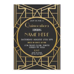1920's Art Deco Birthday Quinceanera Gatsby Party