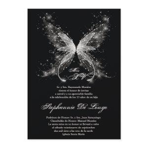 5x7 Butterfly Quinceanera Birthday