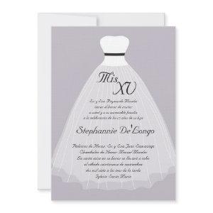 5x7 Lilac Dress Quinceanera Birthday