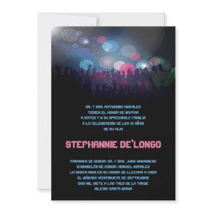 5x7 Spanish Band Quinceanera Birthday