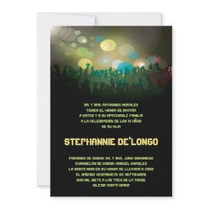 5x7 Spanish Band Quinceanera Birthday