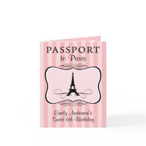 6th Birthday Passport