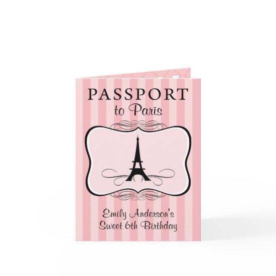 6th Birthday Passport