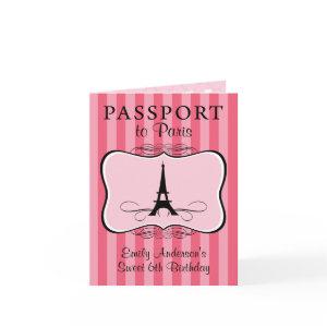 6th Birthday Passport