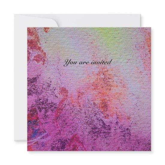 ABSTRACT GOLD SWIRLS  gold metallic,red purple