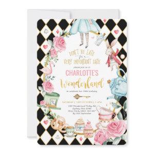 Alice in Wonderland Birthday Mad Hatter Tea Party