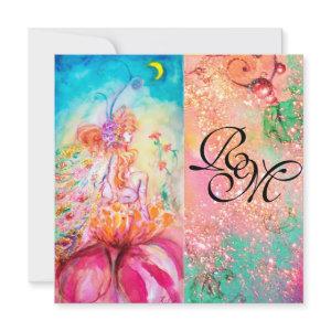 ALTHEA , monogram pink blue yellow green sparkles
