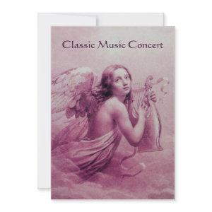 ANGEL PLAYING LYRA OVER THE CLOUDS,champagne