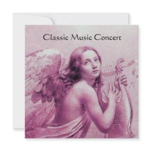 ANGEL PLAYING LYRA OVER THE CLOUDS,Monogram
