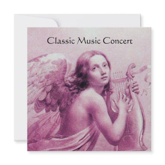 ANGEL PLAYING LYRA OVER THE CLOUDS,Monogram