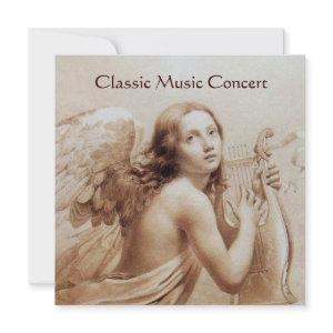 ANGEL PLAYING LYRA OVER THE CLOUDS,Monogram
