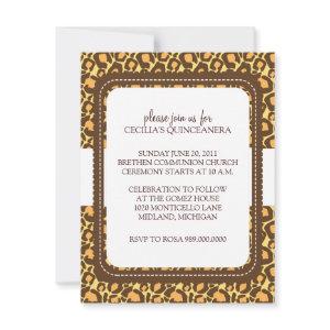 Animal Print Quinceanera Party