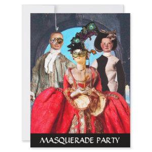 ANTIQUE ITALIAN PUPPETS MASQUERADE COSTUME PARTY