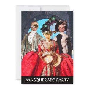 ANTIQUE ITALIAN PUPPETS MASQUERADE COSTUME PARTY