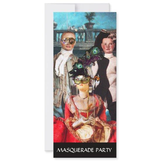 ANTIQUE ITALIAN PUPPETS MASQUERADE COSTUME PARTY