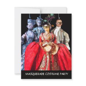 ANTIQUE ITALIAN PUPPETS MASQUERADE COSTUME PARTY
