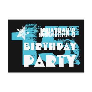 AQUA and BLACK 15th Birthday Grunge Party