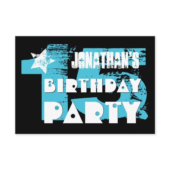 AQUA and BLACK 15th Birthday Grunge Party