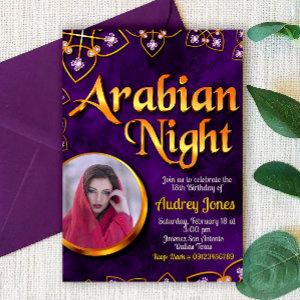 Arabian Night with Photo - Violet