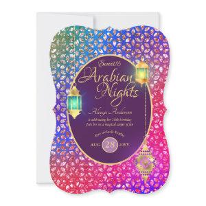 Arabian Nights Sweet 16 Quinceanera ANY AGE Party