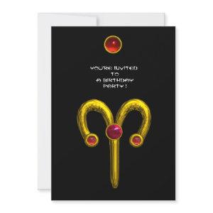 ARIES RUBY ,  bright yellow black red