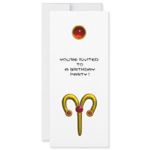 ARIES RUBY ,  bright yellow white red