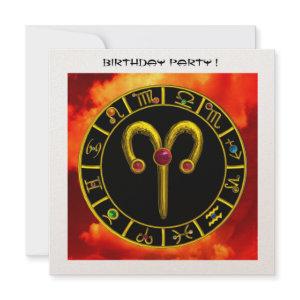 ARIES RUBY circle,bright yellow red orange white