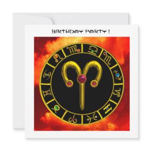ARIES RUBY circle,bright yellow red orange white