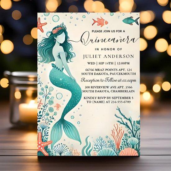 As Water Ocean Fish Life Under The Sea Quinceanera