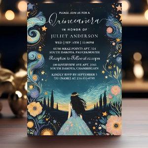 At Dark Fun Star Prom Starry Night Sky Quinceanera