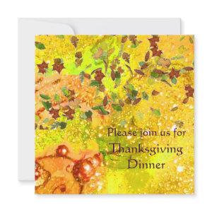 AUTUMN LEAVES Thanksgiving Dinner