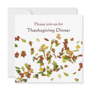 AUTUMN LEAVES Thanksgiving Dinner Party