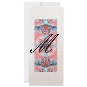 AVALON monogram 2, pink purple  metallic CHAMPAGNE