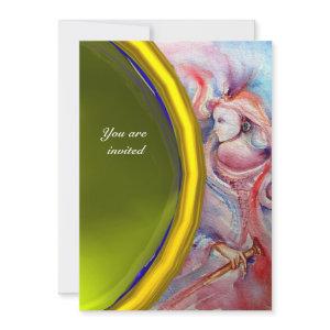AVALON Pink Blue  Yellow Gemstone Fantasy