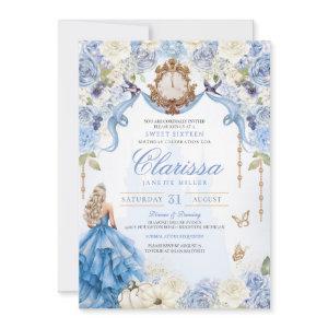 Baby Blue Royal Princess Sweet Sixteen Birthday