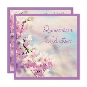 Beautiful Blossom Quinceañera Birthday