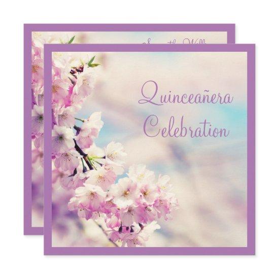 Beautiful Blossom Quinceañera Birthday