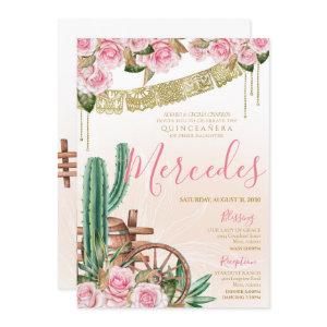 Beautiful Cactus Rose Western Charro Quinceanera
