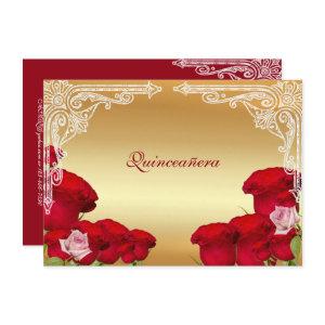Beautiful Red Roses, Quinceanera
