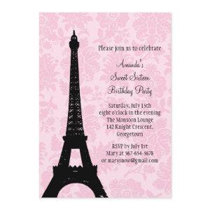 Birthday in Paris Sweet Sixteen