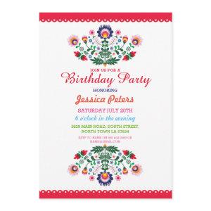 Birthday Party Floral Fiesta Mexican Viva Any Age