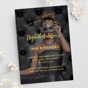 Birthday party photo  postcard
