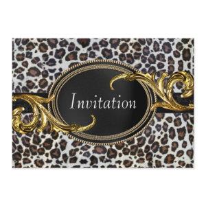 Black Gold Leopard All Occasion Party