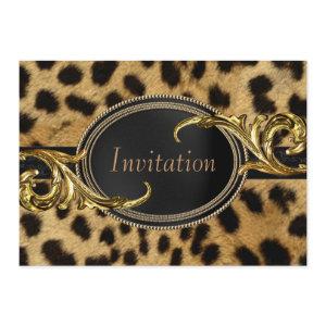 Black Gold Leopard All Occasion Party